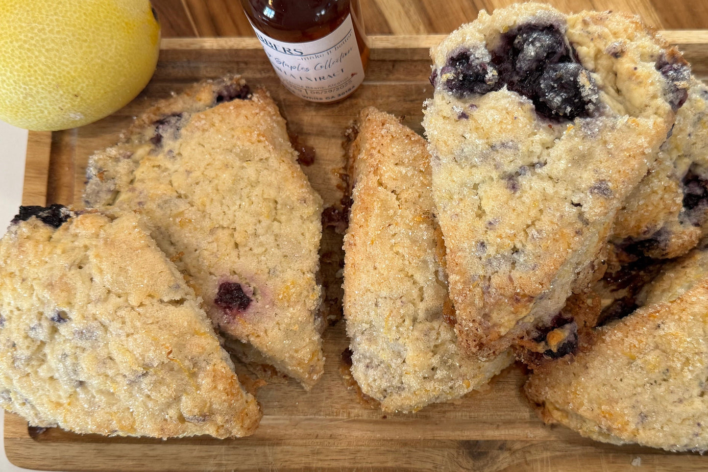 Baked Summer berry Scone