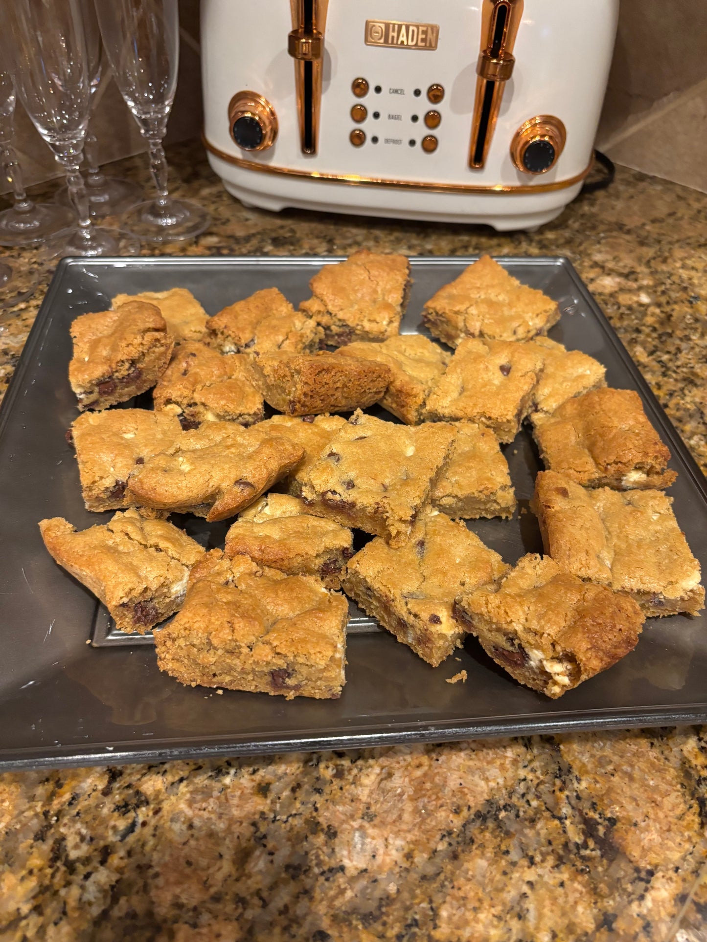 Tuxedo Chip Cookies