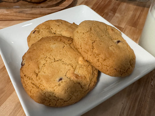 Baked Tuxedo Cookie